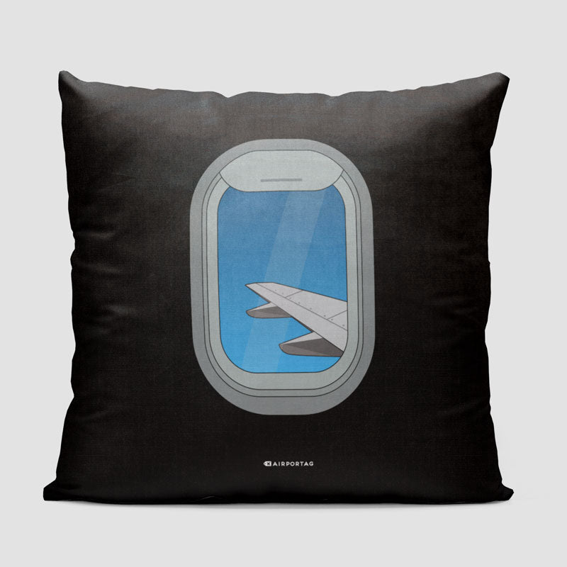 Airplane Window - Throw Pillow