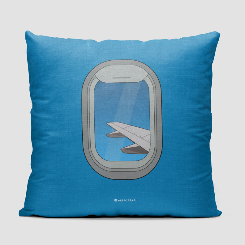 Airplane Window - Throw Pillow