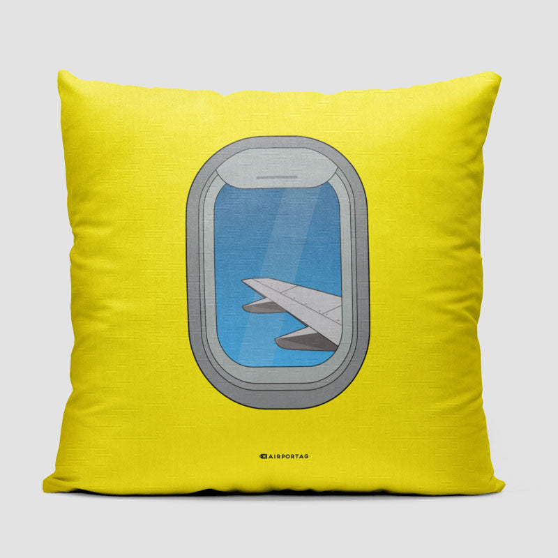 Airplane Window - Throw Pillow