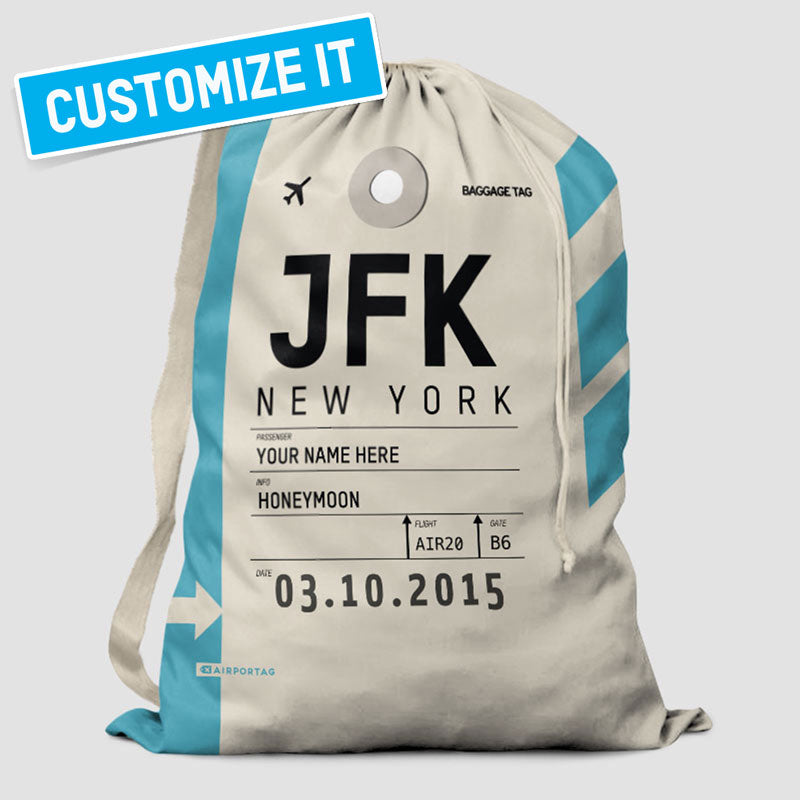 Airport Code - Custom Laundry Bag