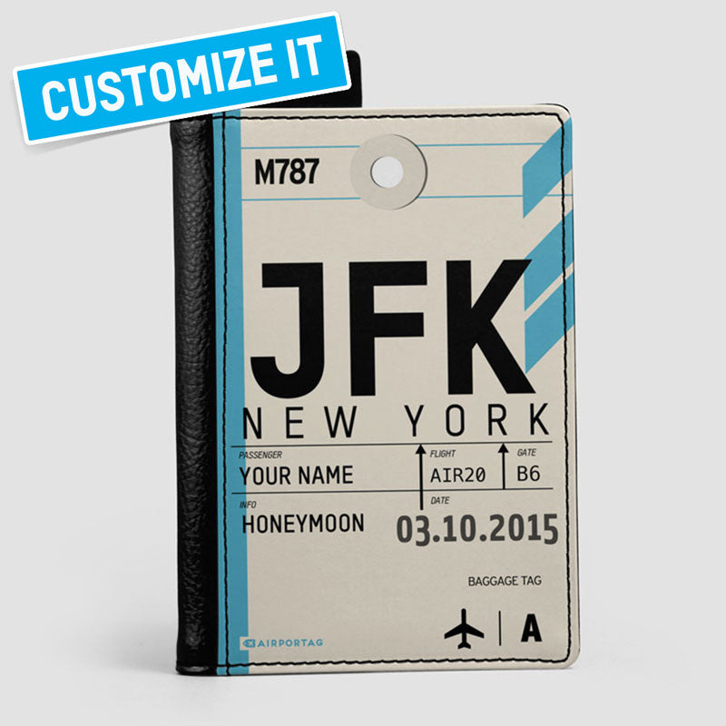 Personalized Passport Holder Name