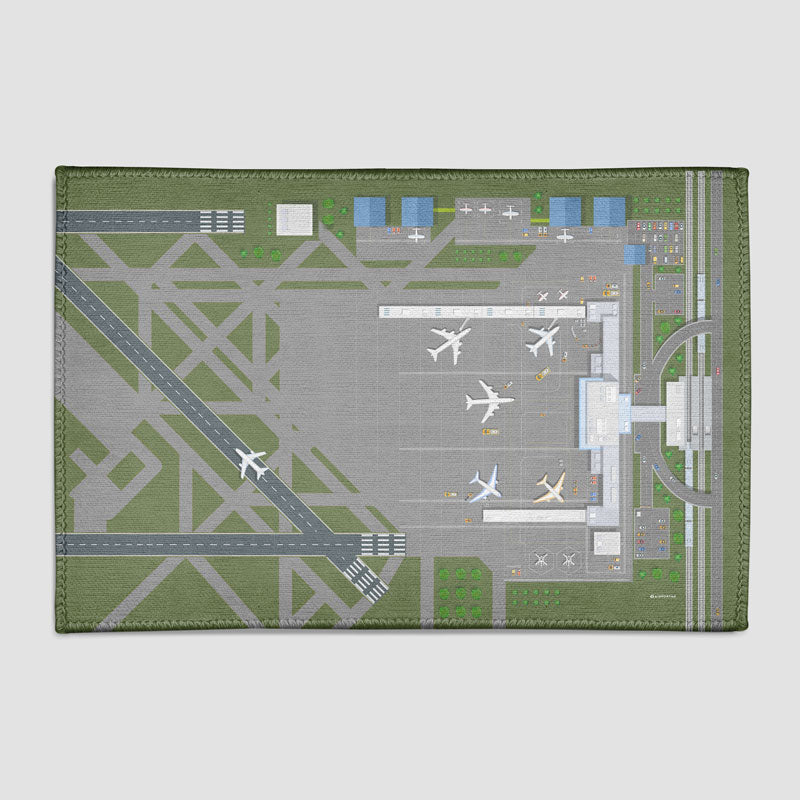 Airport Top View - Rectangular Rug