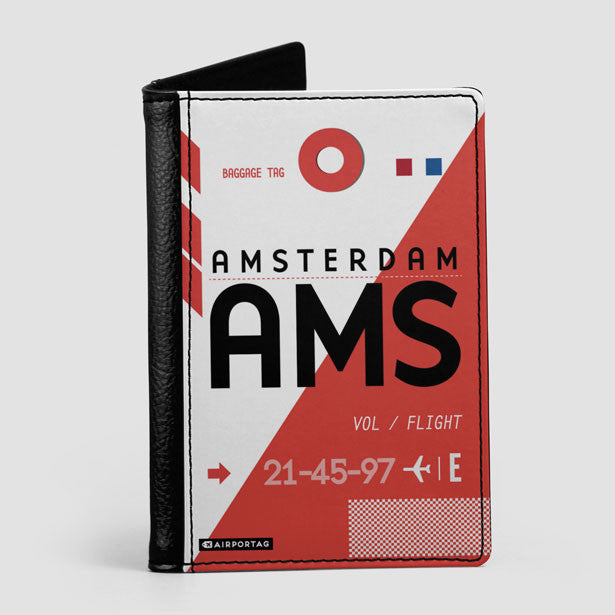 AMS - Passport Cover - Airportag