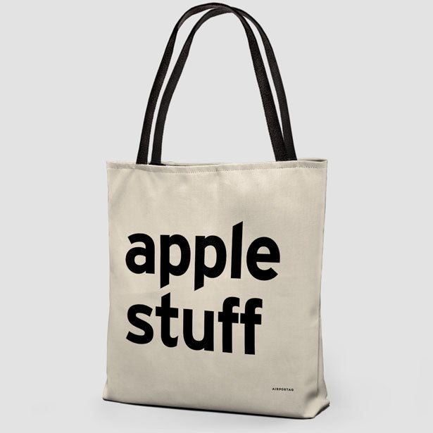 Apple Stuff - Tote Bag airportag.myshopify.com