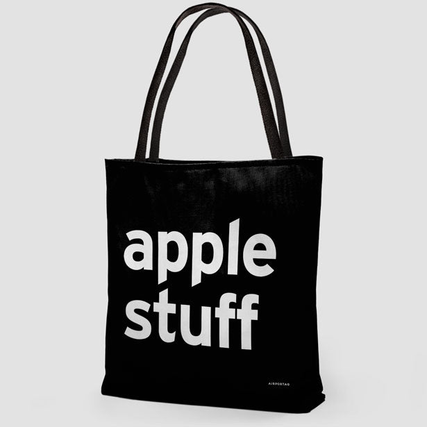 Apple Stuff - Tote Bag airportag.myshopify.com