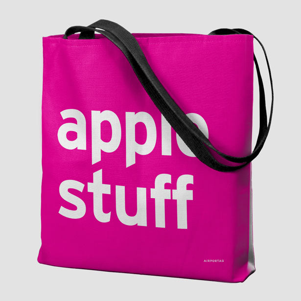 Apple Stuff - Tote Bag airportag.myshopify.com