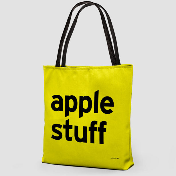 Apple Stuff - Tote Bag airportag.myshopify.com