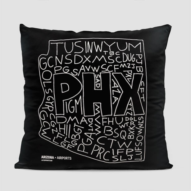 Arizona - Throw Pillow - Airportag