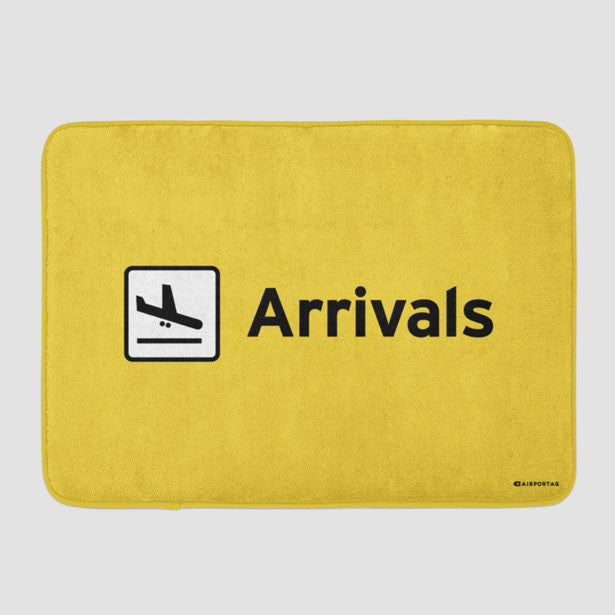 Arrivals - Bath Mat - Airportag