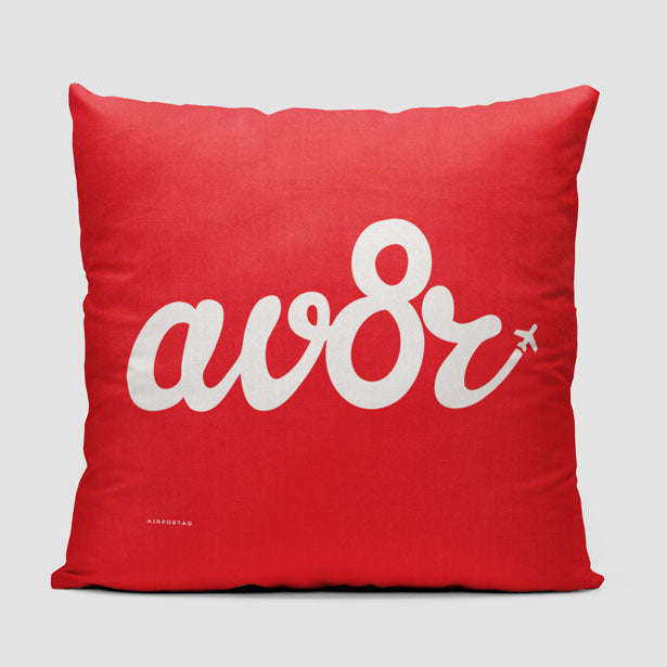 AV8R - Throw Pillow - Airportag