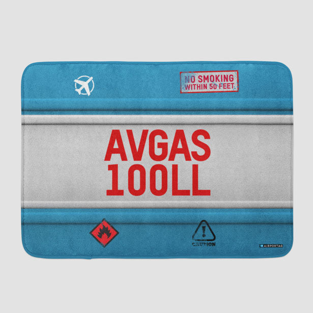 AVGAS 100LL - Bath Mat - Airportag
