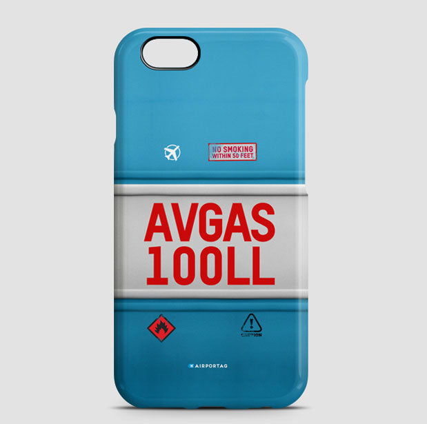 AVGAS 100LL - Phone Case - Airportag