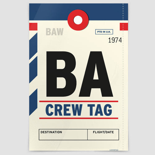 BA - Poster - Airportag