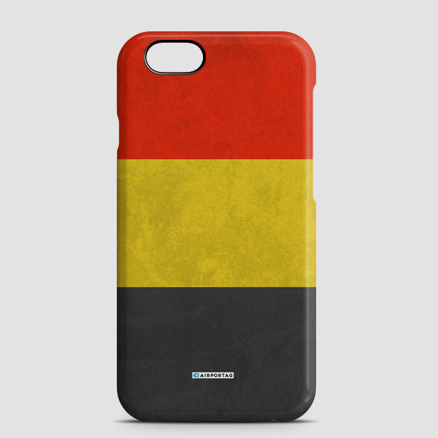 Belgian Flag - Phone Case - Airportag