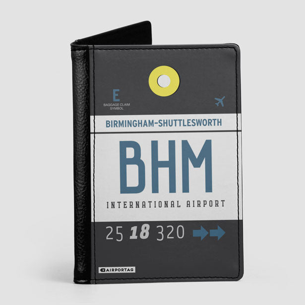 BHM - Passport Cover - Airportag