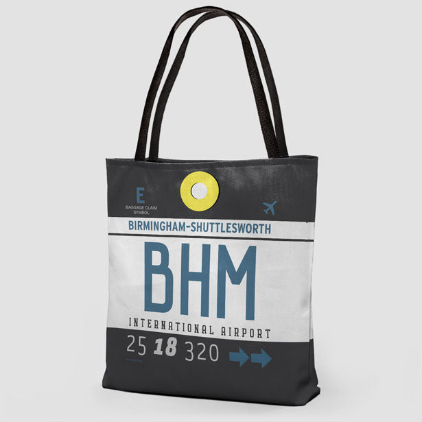 BHM - Tote Bag - Airportag
