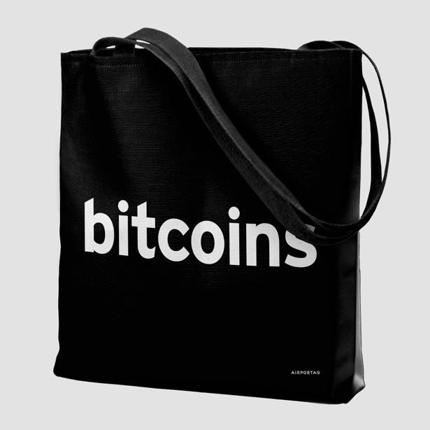 Bitcoins - Tote Bag airportag.myshopify.com