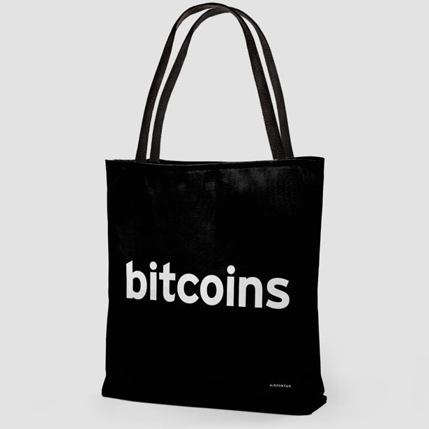 Bitcoins - Tote Bag airportag.myshopify.com