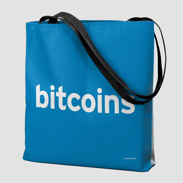 Bitcoins - Tote Bag airportag.myshopify.com
