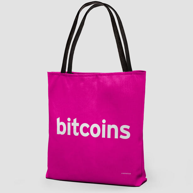 Bitcoins - Tote Bag airportag.myshopify.com