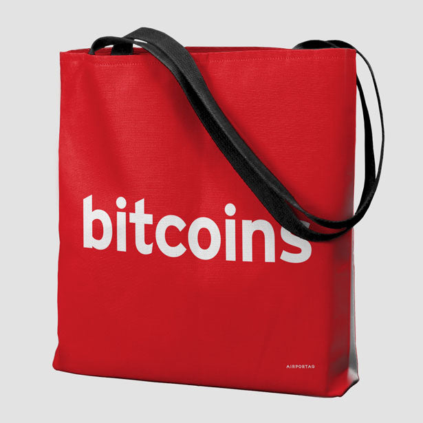 Bitcoins - Tote Bag airportag.myshopify.com