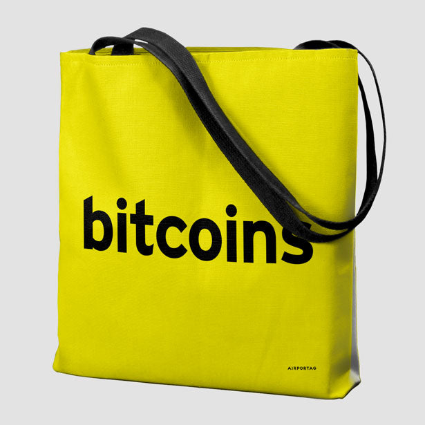 Bitcoins - Tote Bag airportag.myshopify.com