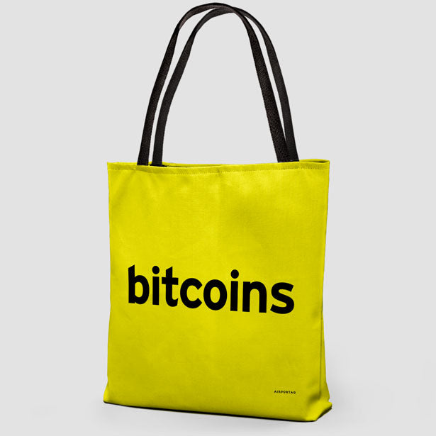 Bitcoins - Tote Bag airportag.myshopify.com