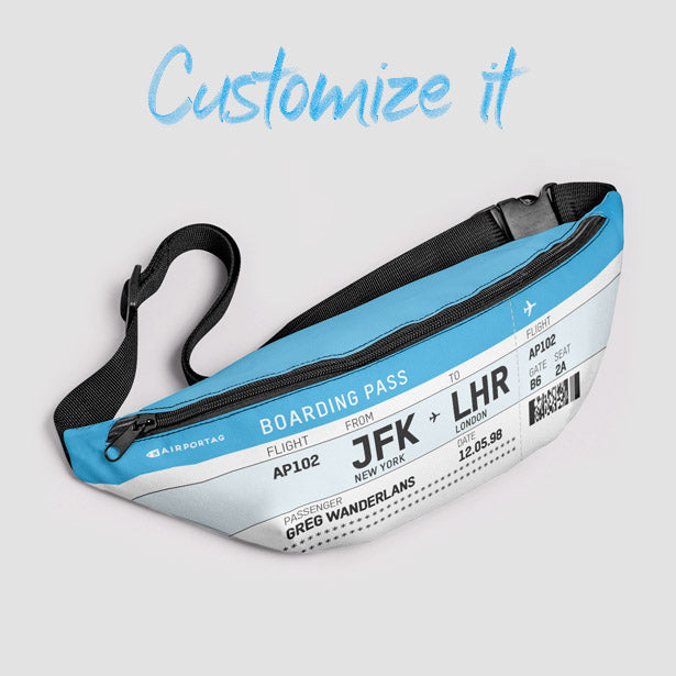 Boarding Pass - Fanny Pack airportag.myshopify.com