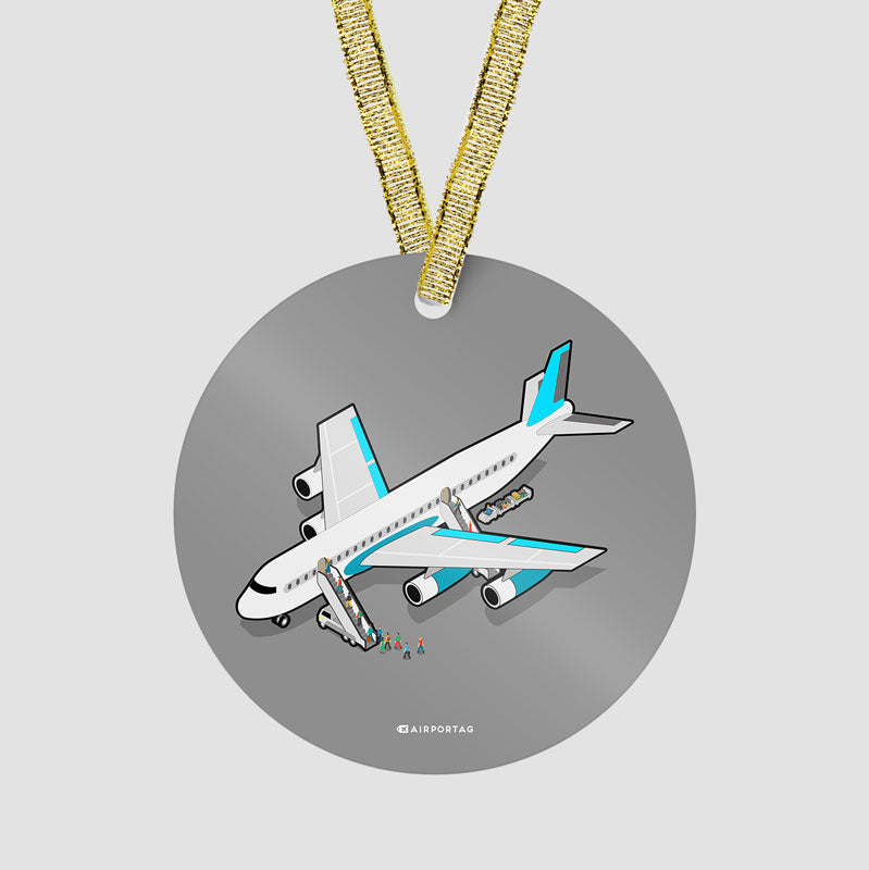 Boarding Plane Isometric - Ornament