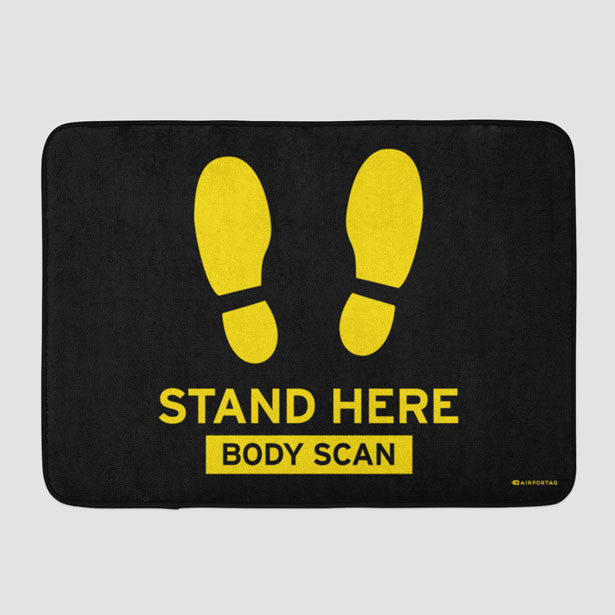 Body Scan - Bath Mat - Airportag