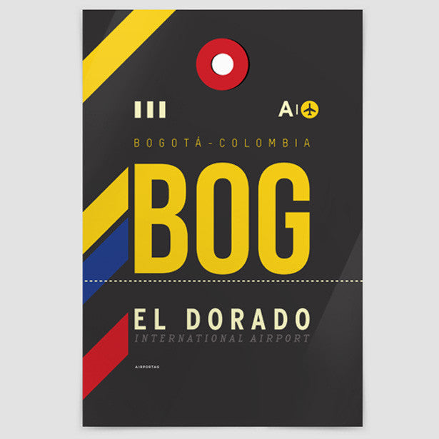 BOG - Poster - Airportag