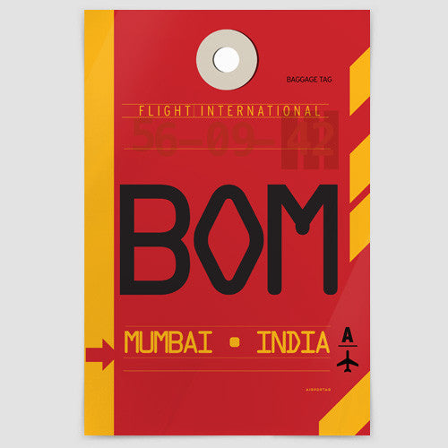 BOM - Poster - Airportag