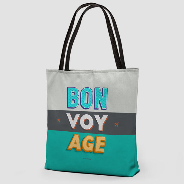 BON VOY AGE - Tote Bag - Airportag