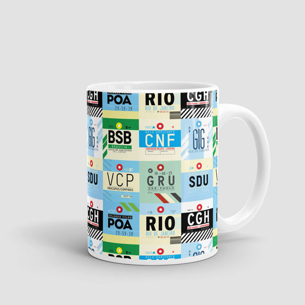 Brazilian Airports - Mug - Airportag