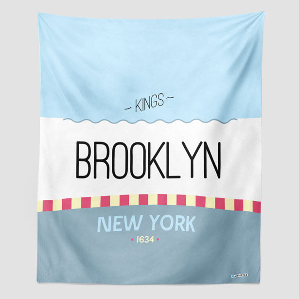 Brooklyn - Wall Tapestry - Airportag