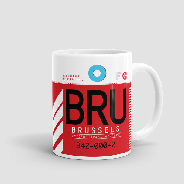 BRU - Mug - Airportag