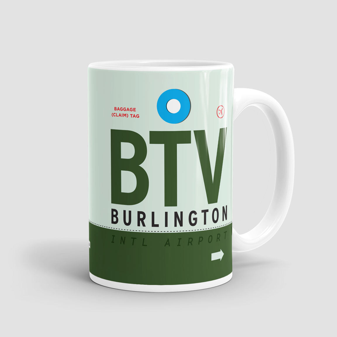 BTV - Mug - Airportag