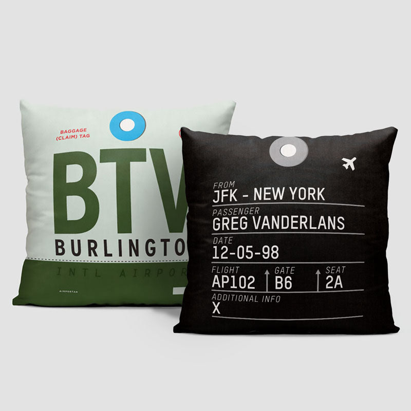 BTV - Throw Pillow
