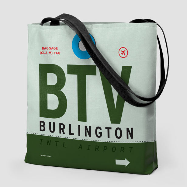 BTV - Tote Bag - Airportag
