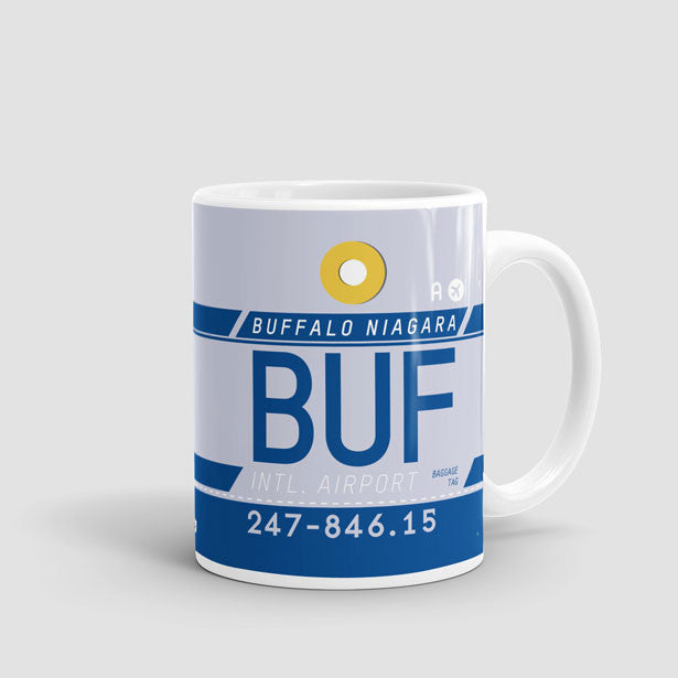 Coffee Mug - BUF - Buffalo Niagara Intl Airport - Cheektowaga - New York,  US