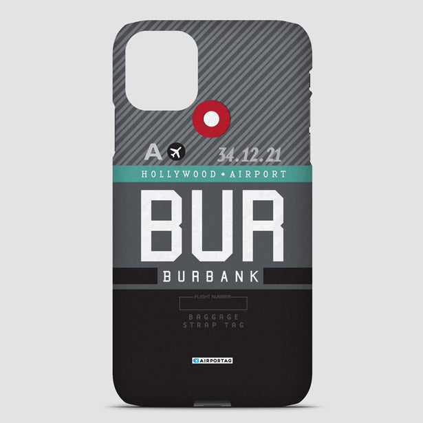 BUR - Phone Case airportag.myshopify.com