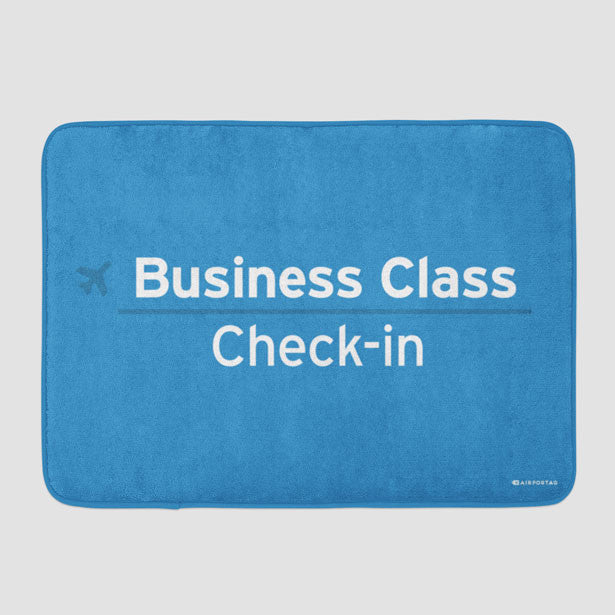 Business Class - Bath Mat - Airportag