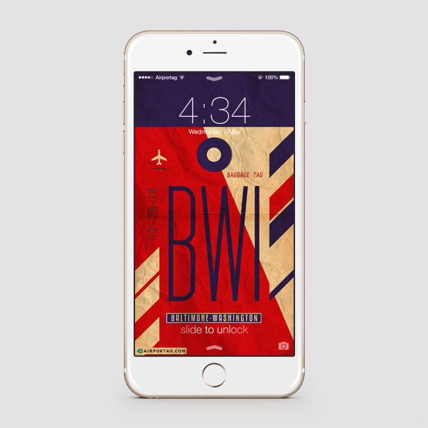 BWI - Phone Case - Airportag