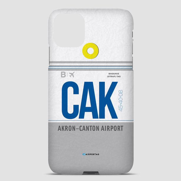 CAK - Phone Case airportag.myshopify.com