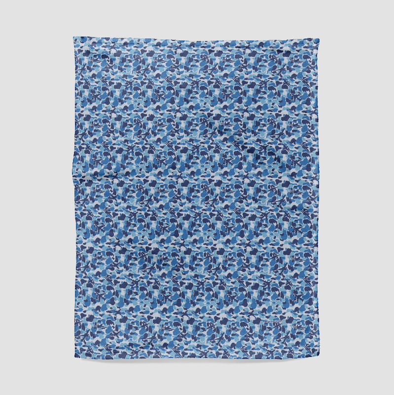Camouflage Plane - Blanket