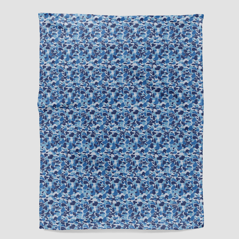 Camouflage Plane - Blanket