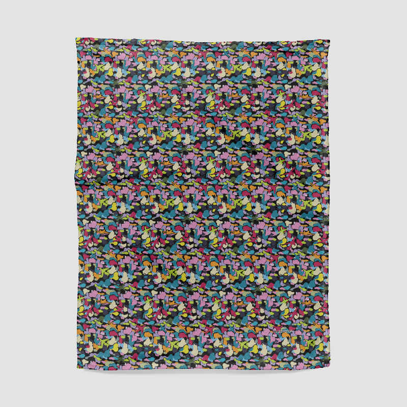 Camouflage Plane - Blanket