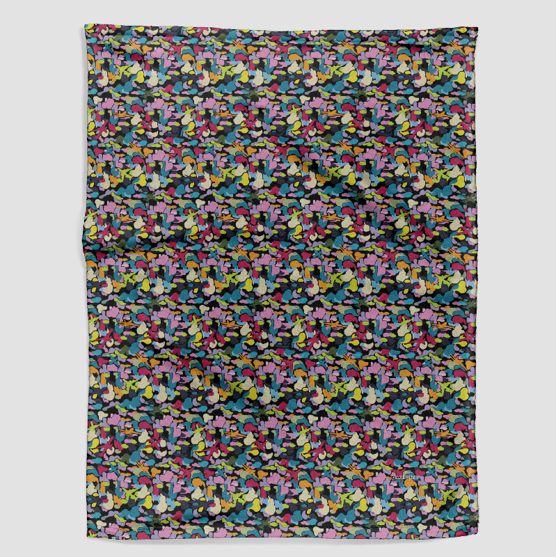 Camouflage Plane - Blanket