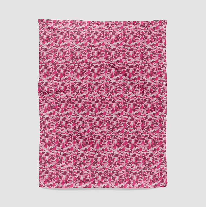 Camouflage Plane - Blanket