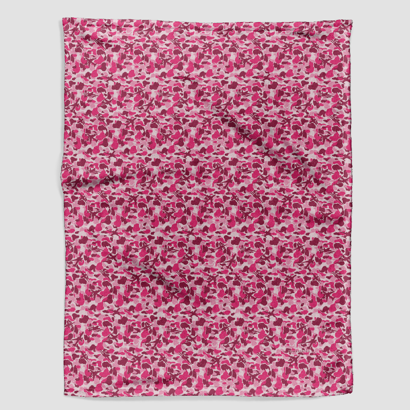 Camouflage Plane - Blanket